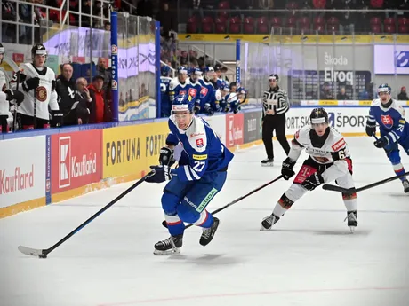 Sebastián Čederle v stredajšom zápase Slovensko - Nemecko