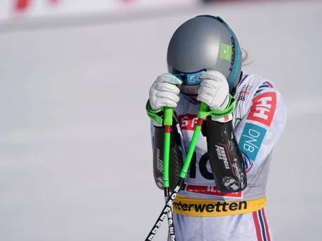 Kajsa Vickhoff Lieová v super-G na MS v zjazdovom lyžovaní 2025.