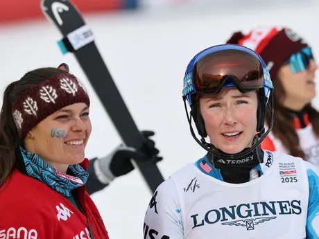 Mikaela Shiffrinová získala v zlatú medailu v tímovej kombinácii na MS 2025