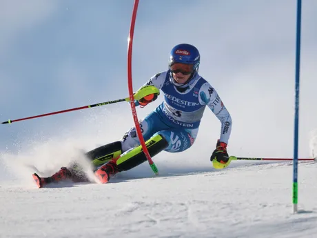 Mikaela Shiffrinová v slalome na MS 2025