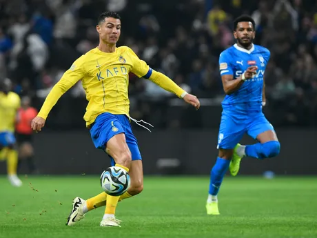 Cristiano Ronaldo v drese Al Nassr v roku 2024.