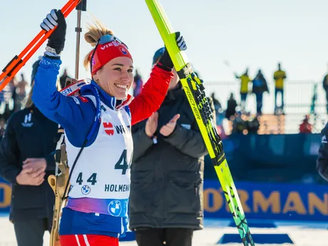 Paulína Bátovská Fialková po stíhacích pretekoch v Holmenkollene
