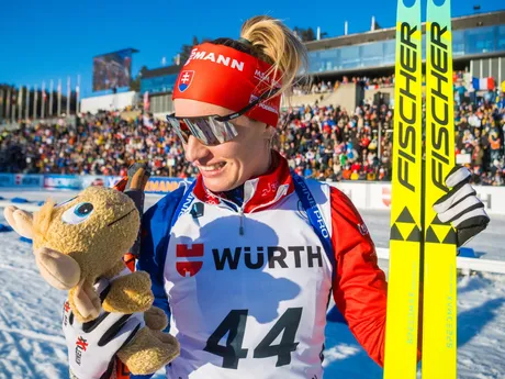 Paulína Bátovská Fialková po stíhacích pretekoch v Holmenkollene