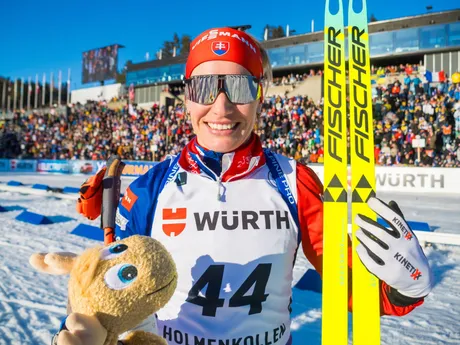 Paulína Bátovská Fialková po stíhacích pretekoch v Holmenkollene