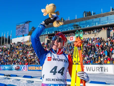 Paulína Bátovská Fialková po 6. mieste v stíhacích pretekoch v Holmenkollene 2025.