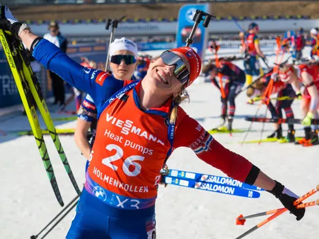 Paulína Bátovská Fialková v stredisku Holmenkollen 2025.