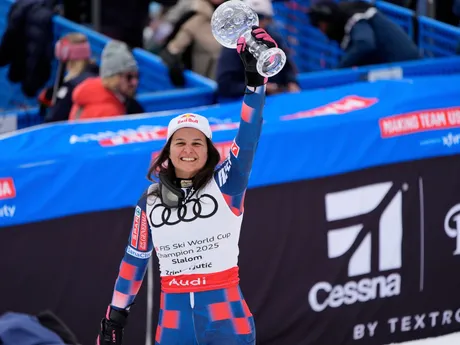 Zrinka Ljutičová získala malý glóbus za slalom 