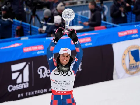Zrinka Ljutičová získala malý glóbus za slalom 