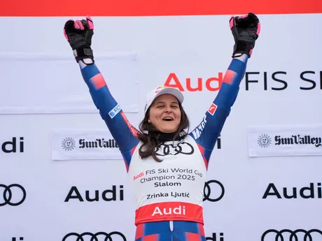 Zrinka Ljutičová získala malý glóbus za slalom 