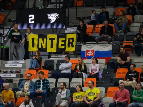 Na snímke diváci počas zápasu o 3. miesto Glasora Final Four Severoeurópskej ligy (ENBL) Inter Bratislava - Džiki Varšava.