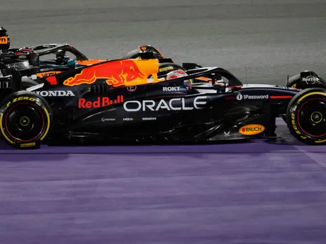 Max Verstappen počas Veľkej ceny Saudskej Arábie 2025. 
