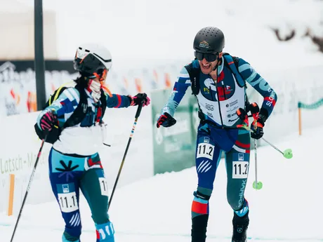 Jakub Šiarnik v štafete.