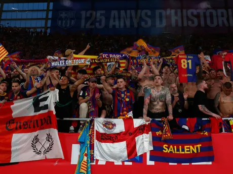 Fanúšikovia Barcelony