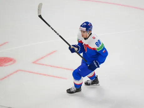 Martin Chromiak pred zápasom Slovensko - Švédsko v skupine A na MS v hokeji 2025.