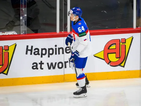 Patrik Koch pred zápasom Slovensko - Francúzsko na MS v hokeji 2025. 