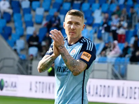 Juraj Kucka (Slovan) sa lúči s hráčskou kariérou v záverečnom 10. kole nadstavbovej časti Niké ligy v skupine o titul ŠK Slovan Bratislava - FC Košice. 