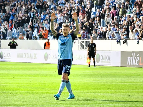 Juraj Kucka (Slovan) sa lúči s hráčskou kariérou v záverečnom 10. kole nadstavbovej časti Niké ligy v skupine o titul ŠK Slovan Bratislava - FC Košice.