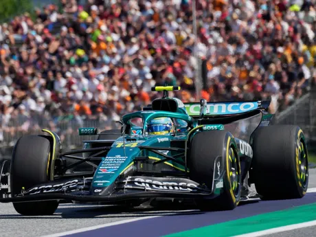 Fernando Alonso počas Veľkej ceny Rakúska 2025. 