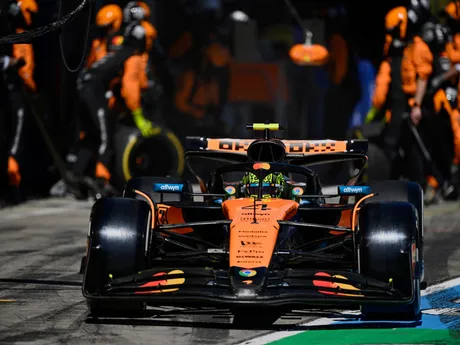 Lando Norris počas Veľkej ceny Rakúska 2025. 