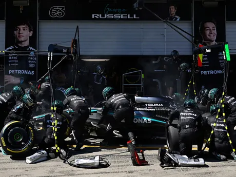 George Russell počas Veľkej ceny Rakúska 2025. 