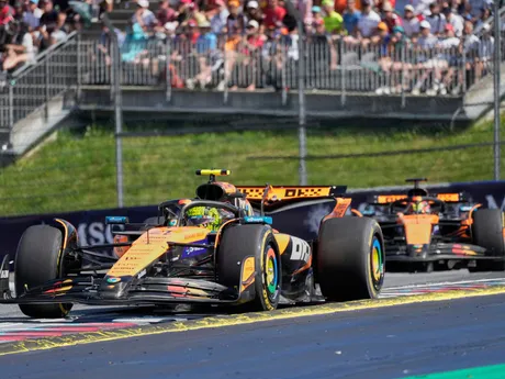 Lando Norris počas Veľkej ceny Rakúska 2025. 