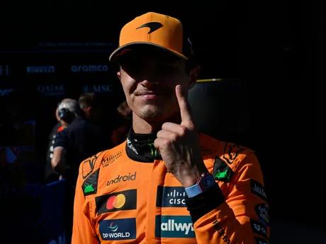 Lando Norris počas Veľkej ceny Rakúska 2025. 