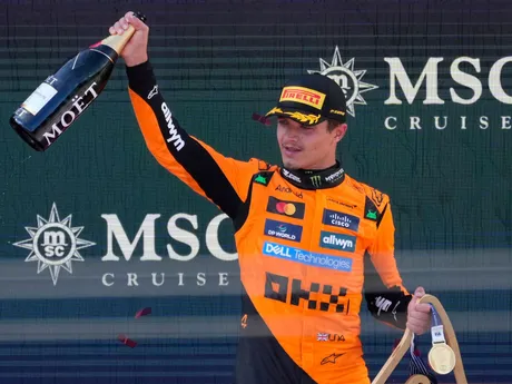 Lando Norris počas Veľkej ceny Rakúska 2025. 