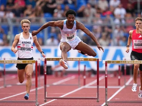 Chris Robinson na Zlatej tretre v Ostrave 2025.