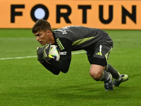 Fotka zo zápasu Taliansko - Rumunska na šampionáte EURO U21 2025.