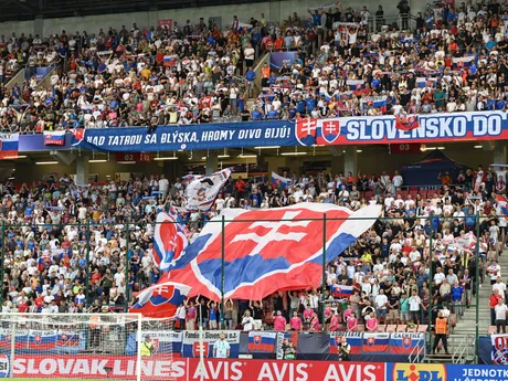Fotka zo zápasu Slovensko - Taliansko na EURO U21 2025.