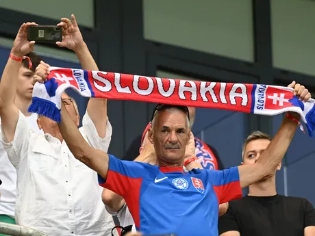Fotka zo zápasu Slovensko - Taliansko na EURO U21 2025.