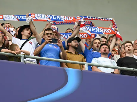Fotka zo zápasu Slovensko - Taliansko na EURO U21 2025.