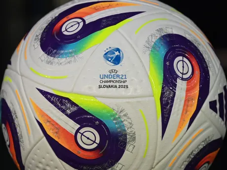 Fotka zo zápasu skupiny A Španielsko - Taliansko na EURO U21 2025.