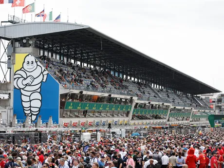 Diváci počas 24 hodín Le Mans 2025. 