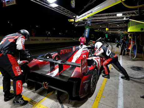 Toyota Gazoo Racing počas 24 hodín Le Mans 2025. 