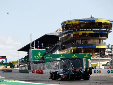 Aston Martin THOR Team počas 24 hodín Le Mans 2025.