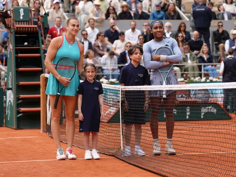 Aryna Sabalenková a Coco Gauffová pred finále Roland Garros 2025.