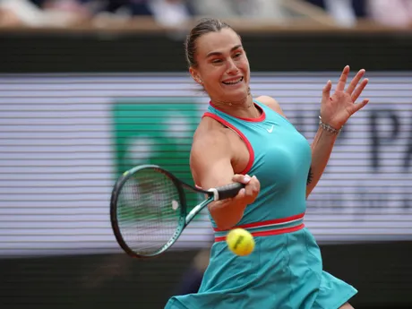 Aryna Sabalenková vo finále Roland Garros 2025.