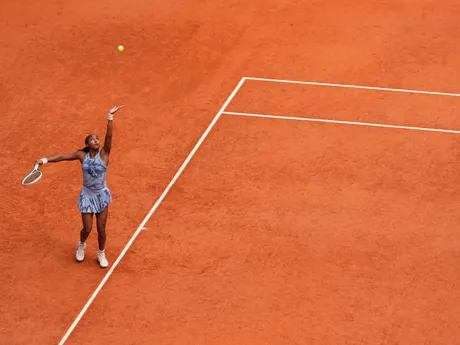 Coco Gauffová vo finále Roland Garros 2025.