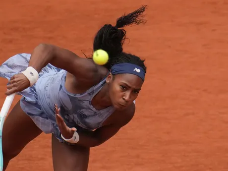Coco Gauffová vo finále Roland Garros 2025.