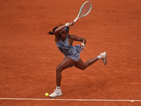 Coco Gauffová vo finále Roland Garros 2025.