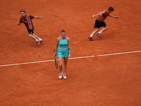 Aryna Sabalenková vo finále Roland Garros 2025.