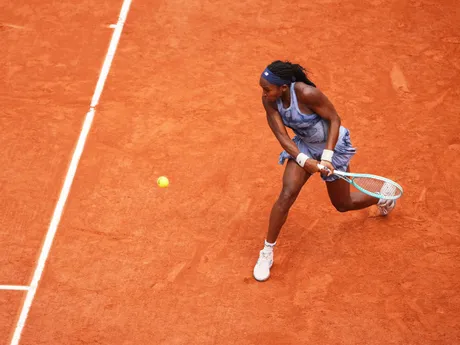 Coco Gauffová vo finále Roland Garros 2025.