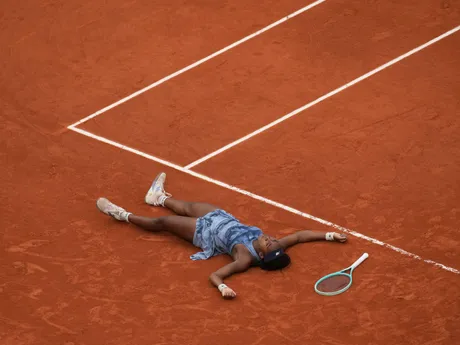 Coco Gauffová po víťazstve na Roland Garros 2025.