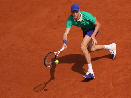 Jannik Sinner vo finále na Roland Garros 2025.