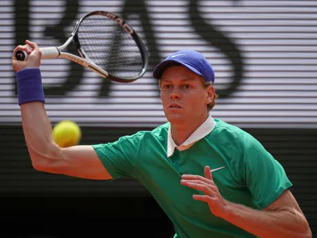 Jannik Sinner vo finále na Roland Garros 2025.