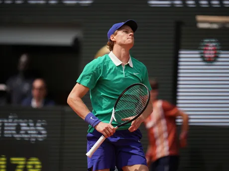 Jannik Sinner vo finále na Roland Garros 2025.
