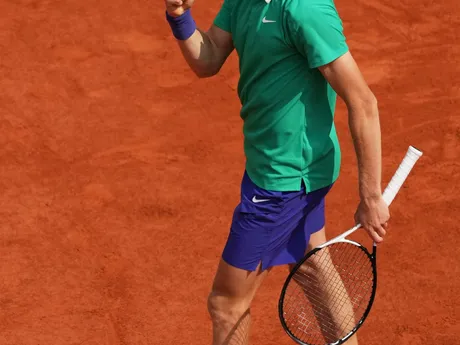 Jannik Sinner vo finále na Roland Garros 2025.