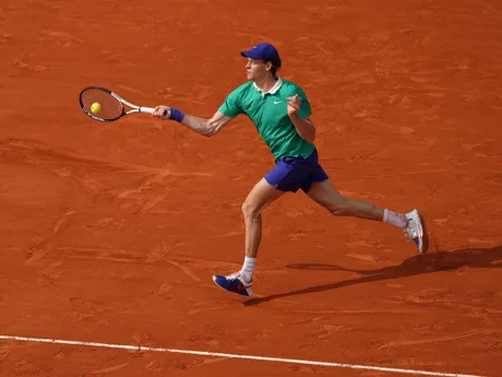 Jannik Sinner vo finále na Roland Garros 2025.