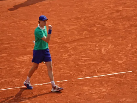 Jannik Sinner vo finále na Roland Garros 2025.
